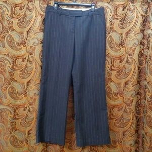 Dark Grey w/sparkling Silver Pinstripes